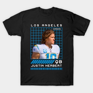JUSTIN HERBERT - QB - LOS ANGELES CHARGERS T-Shirt